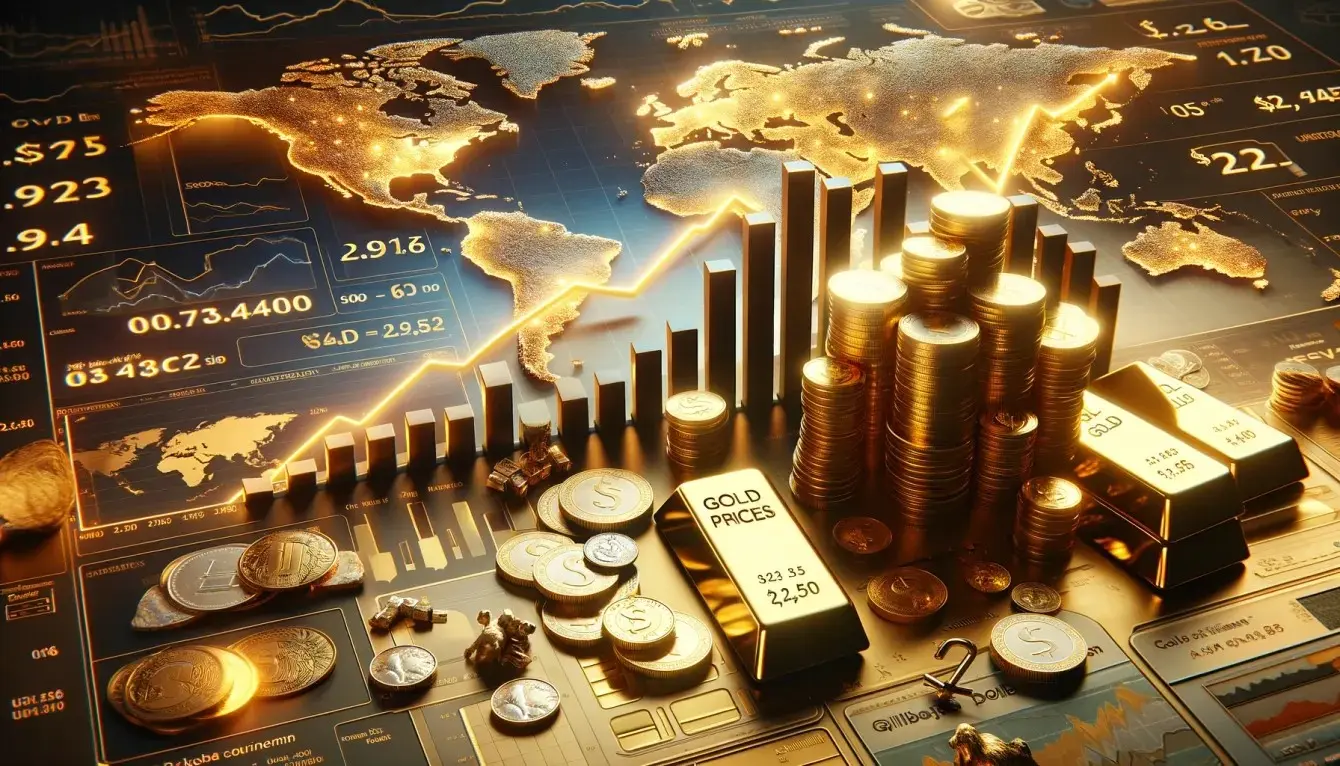 Gold Prices Soar Amidst Economic and Geopolitical Turmoil 