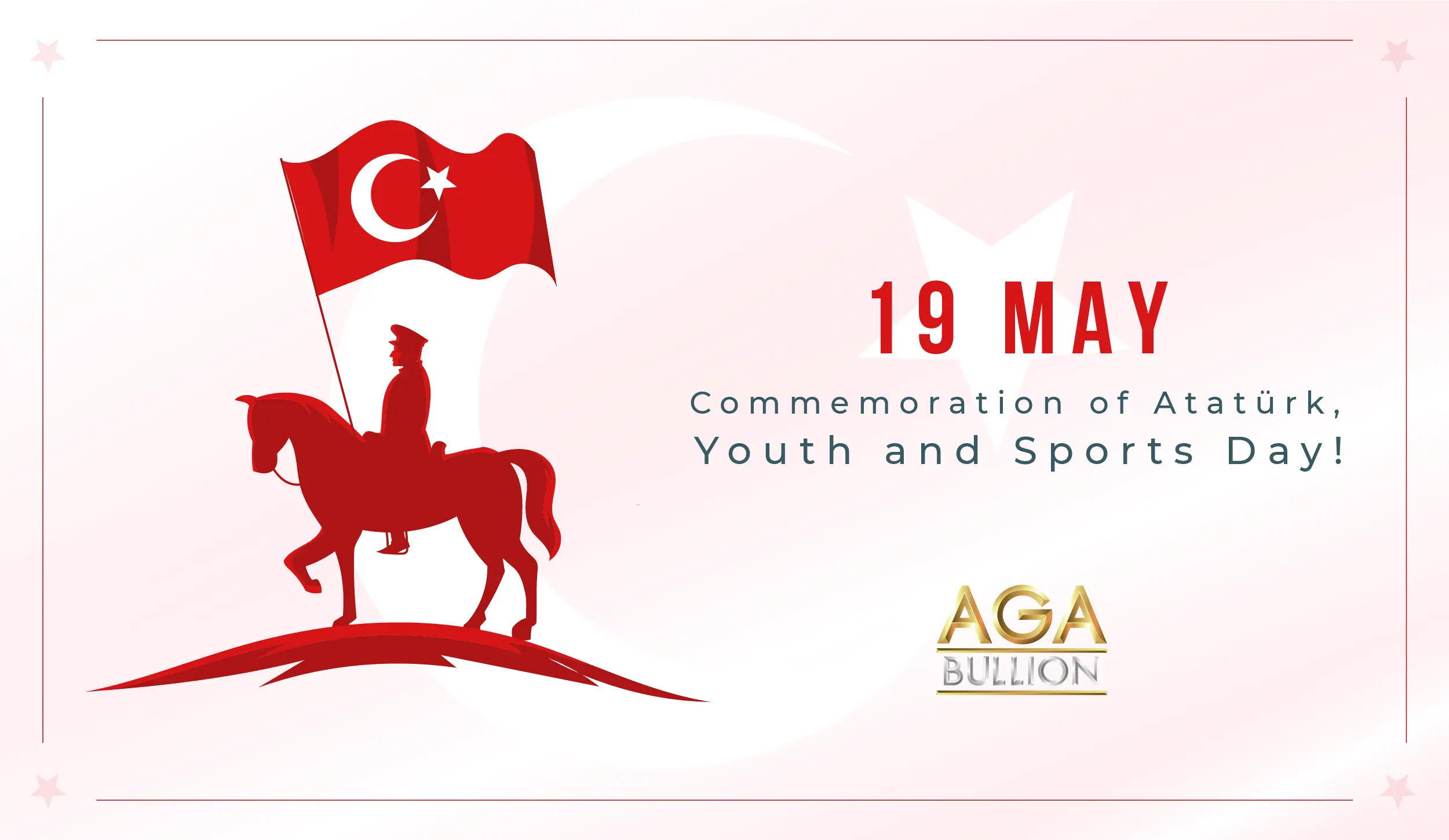 Happy Commemoration of Atatürk, Youth and Sports Day!